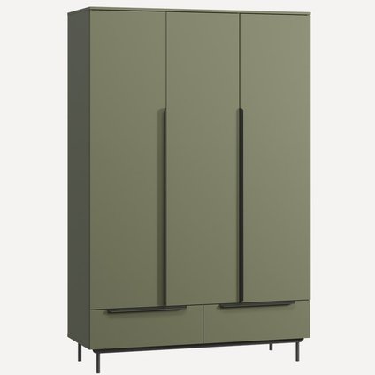 Распашной шкаф Квелен-3 Olive распродажа