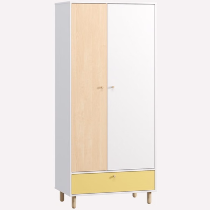 Распашной шкаф Дикинс-2 Mustard Plywood распродажа