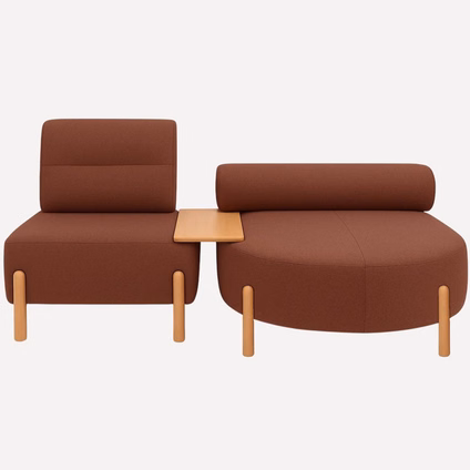 Диван модульный Альди Textile Marsala распродажа