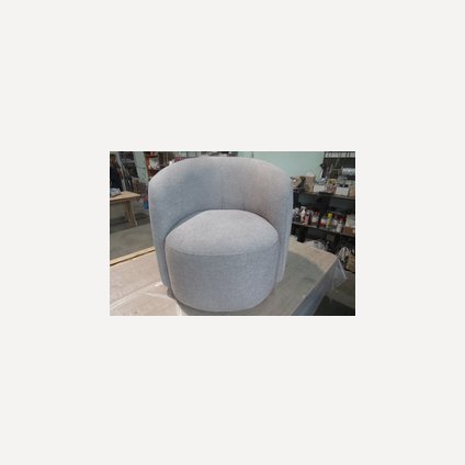 Кресло поворотное Мэник Textile Smoke