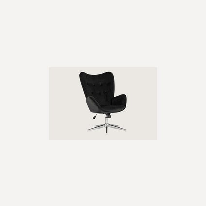 Офисное кресло Мелвин Velvet Black