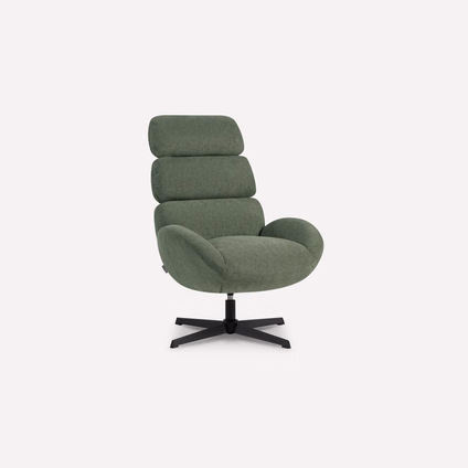 Кресло поворотное Кессен Velvet Olive уценка