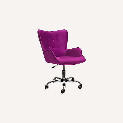 Офисное кресло Белла Velvet Purple
