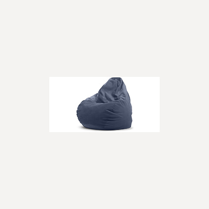 Кресло-мешок Рокси L Velvet Navy Blue