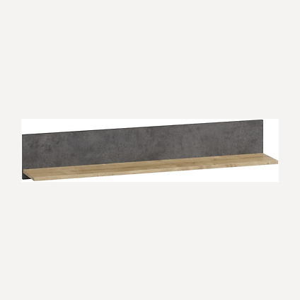 Полка Гритон 115x20 Графитовый