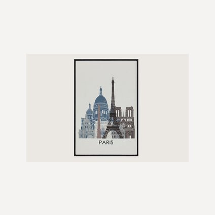 Постер Сити Париж 20x30