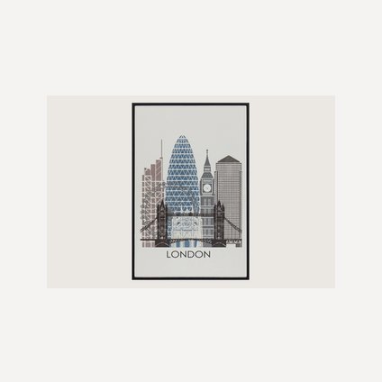 Постер Сити Лондон 20x30