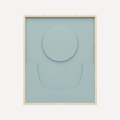 Картина Рельеф Зеленый 40x50