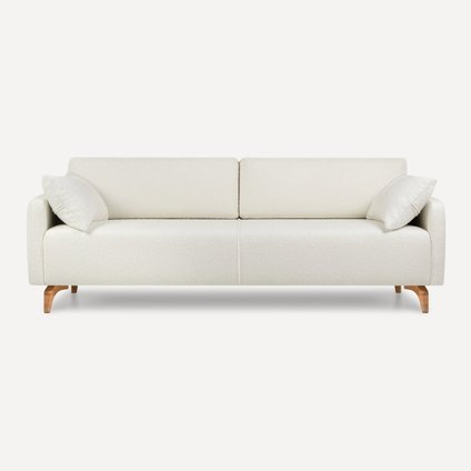 Диван прямой Льери Bucle White распродажа