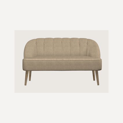 Диван прямой Мона Velvet Beige