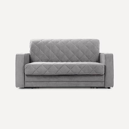 Диван прямой Фолс Velvet Light Grey
