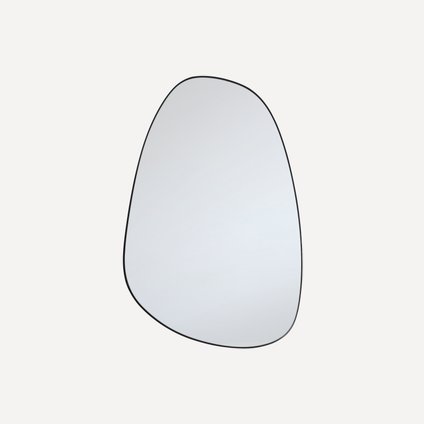 Зеркало настенное Оливия Черный 50x75